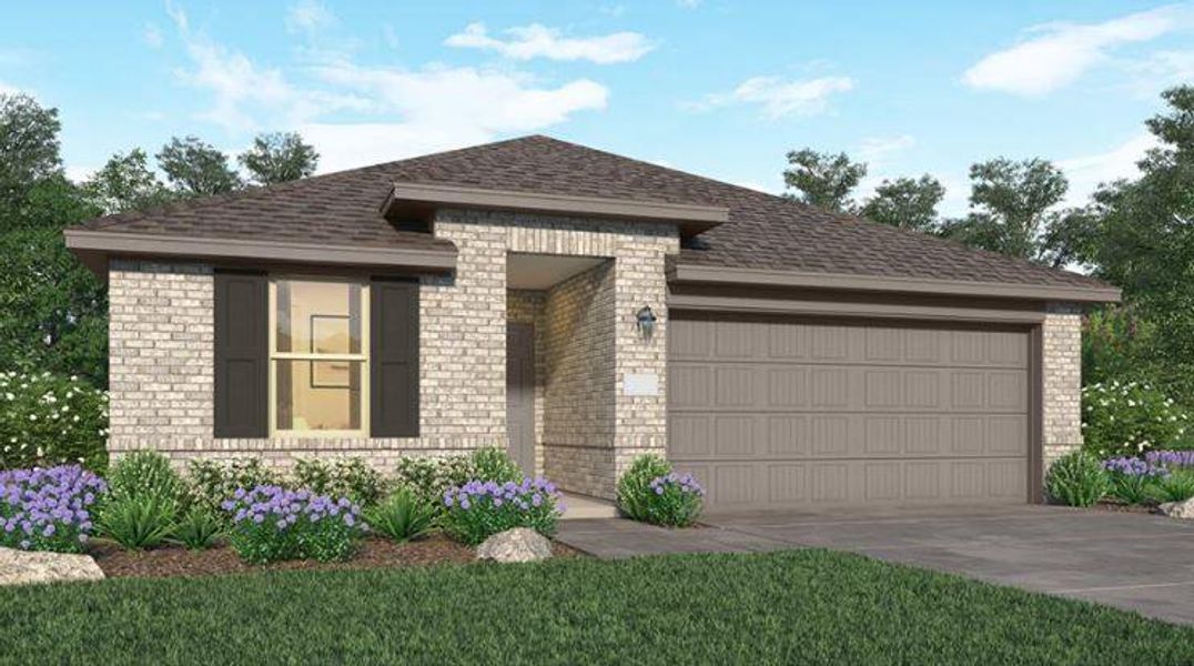 New construction Single-Family house 21642 Balzola Lane, New Caney, TX 77357 Knightley- photo