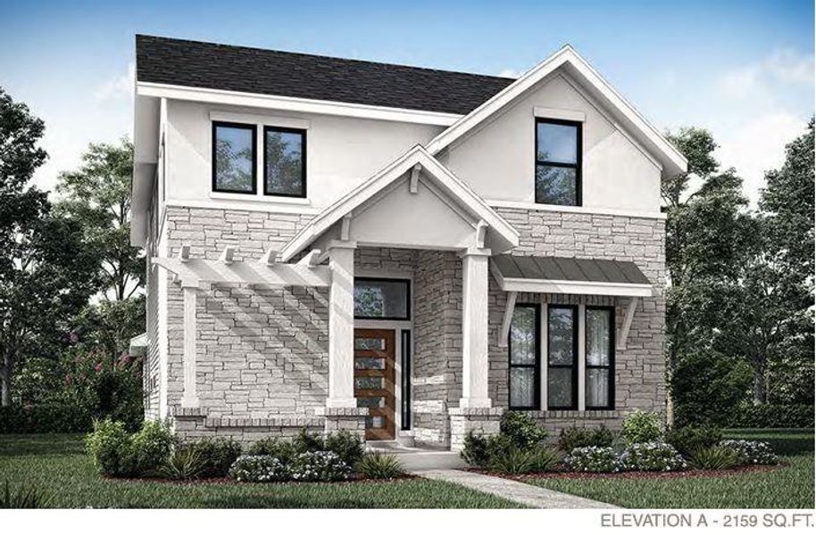 New construction Single-Family house 130 Weaver Lane, Bastrop, TX 78602 McCormick A- photo