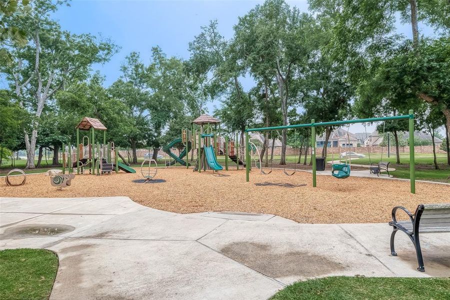 Within walking distance, this playground provides children with opportunities for physical activity, social interaction, creativity, and imaginative play.