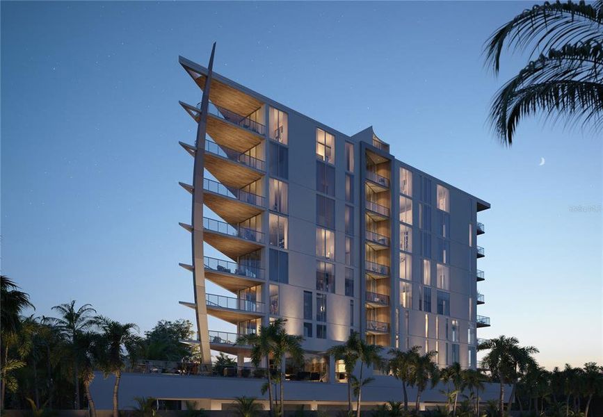 SIX88 Sarasota will Stand as an Artistic Landmark that Redefines Coastal Modernism