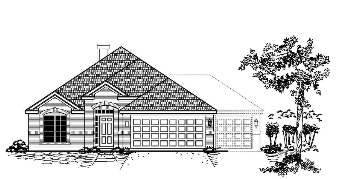 New construction Single-Family house Floor Plan 1668, 17839 Chartertree Lane, Tomball, TX 77377 - photo