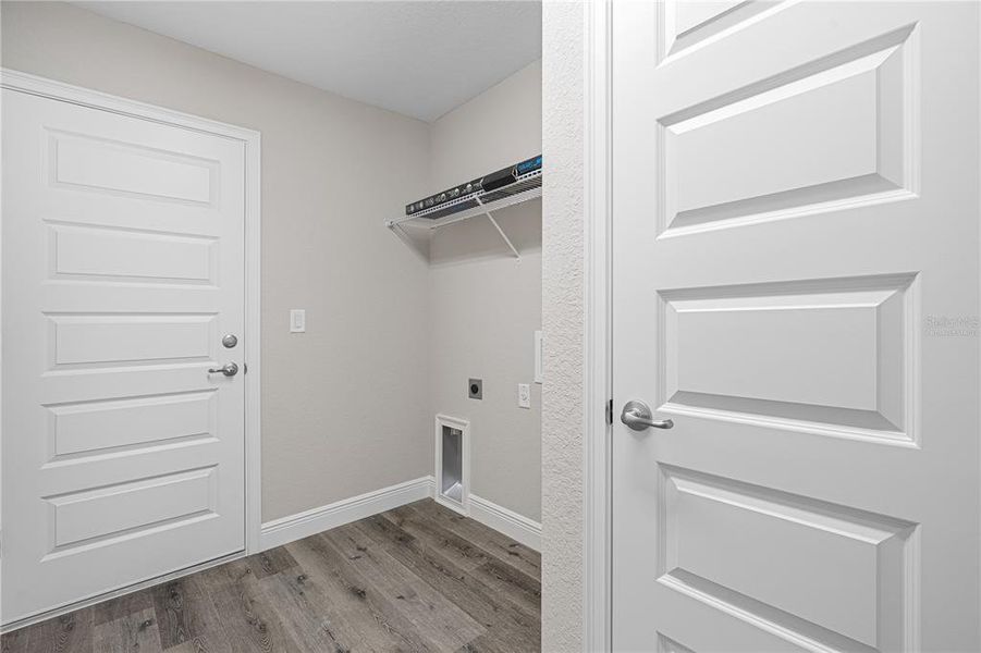 Laundry Room with Closet