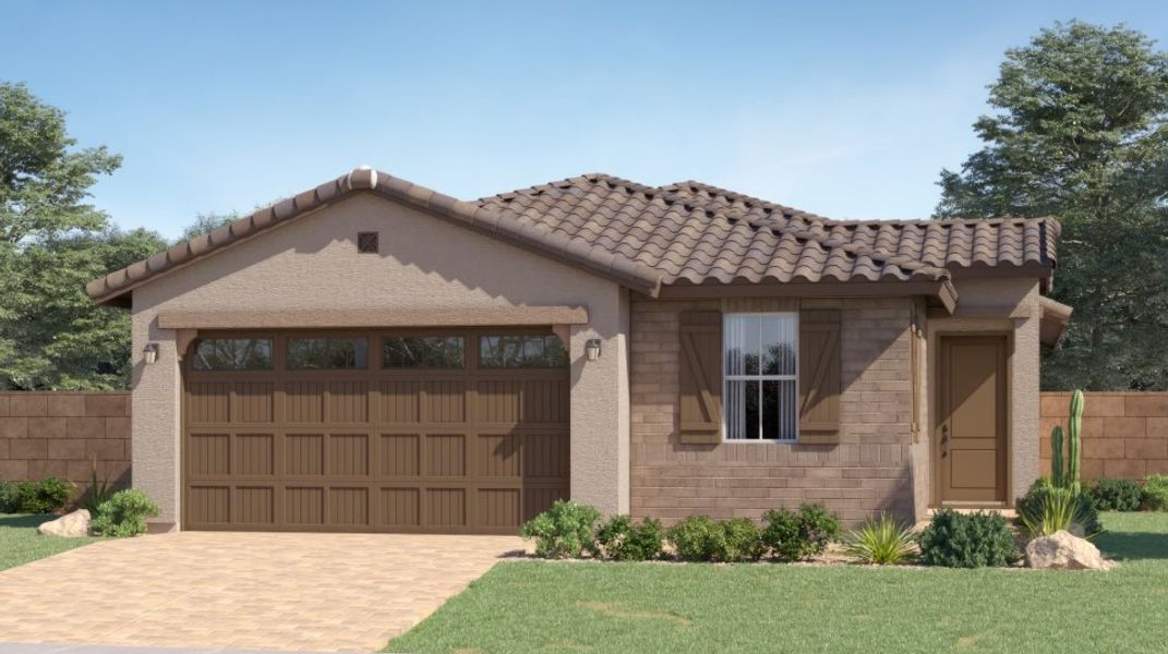 Wester Garden Ranch Hacienda rendering