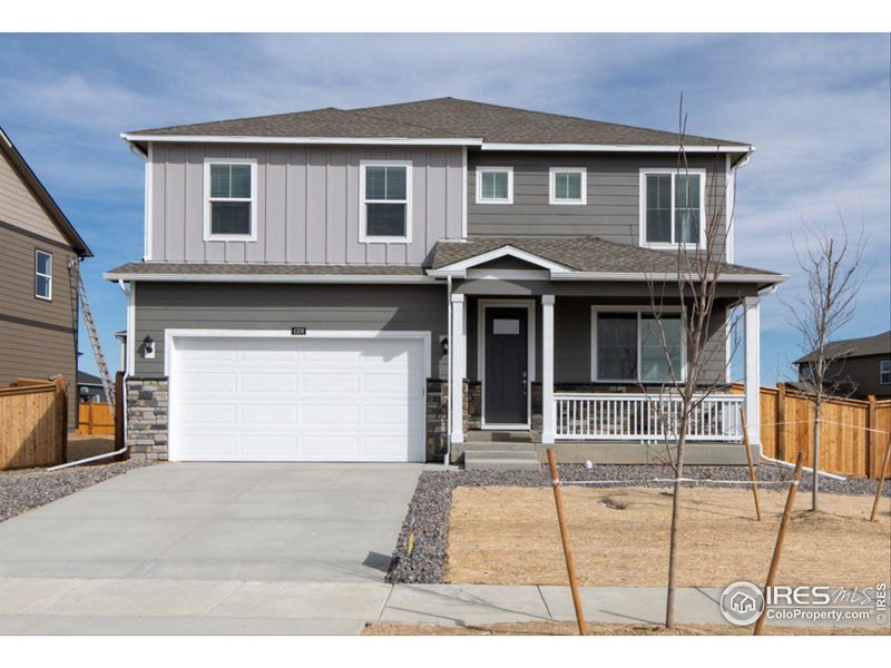 New construction Single-Family house 4106 Marble Dr, Mead, CO 80504 Henley - photo