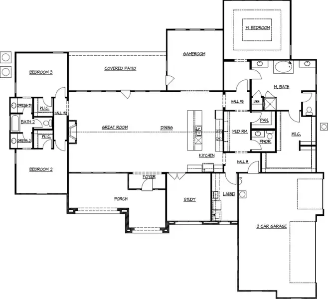 New construction Single-Family house Plan 3245, 2162 US 90 Road, Castroville, TX 78009 - photo