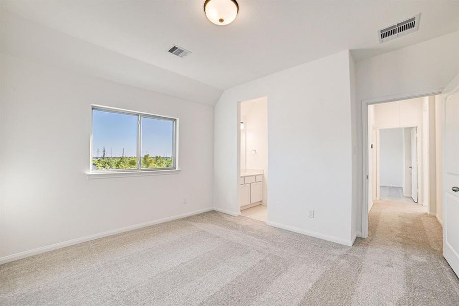 Additional secondary bedroom upstairs.