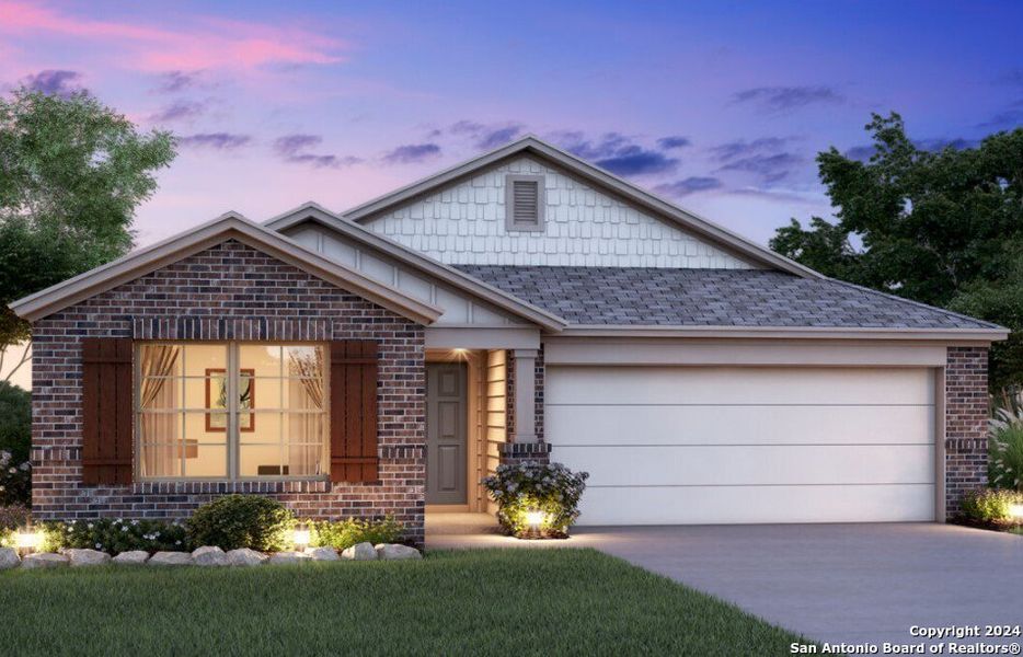 New construction Single-Family house 8410 Smithers Avenue, San Antonio, TX 78252 Eastland- photo