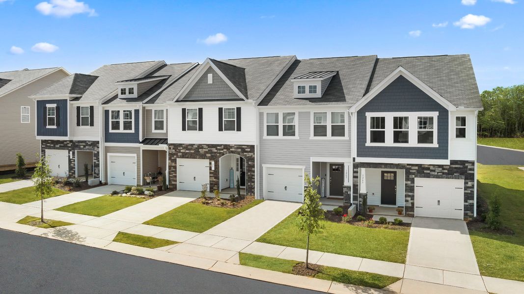 New construction Townhouse house 43 Double Run Trail, Clayton, NC 27527 Litchfield- photo