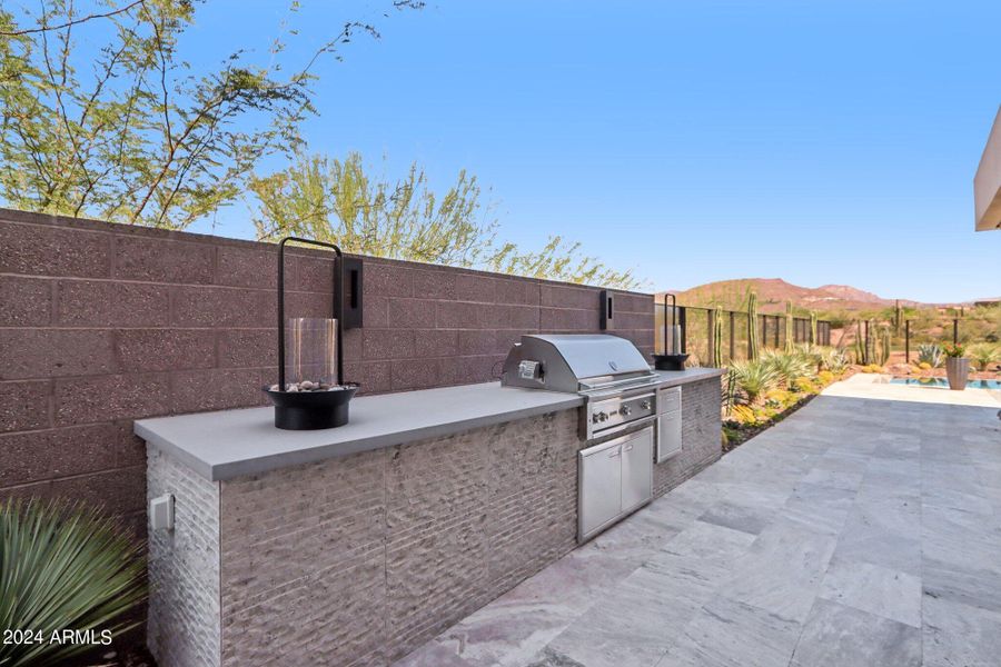 Barbecue Area with Views