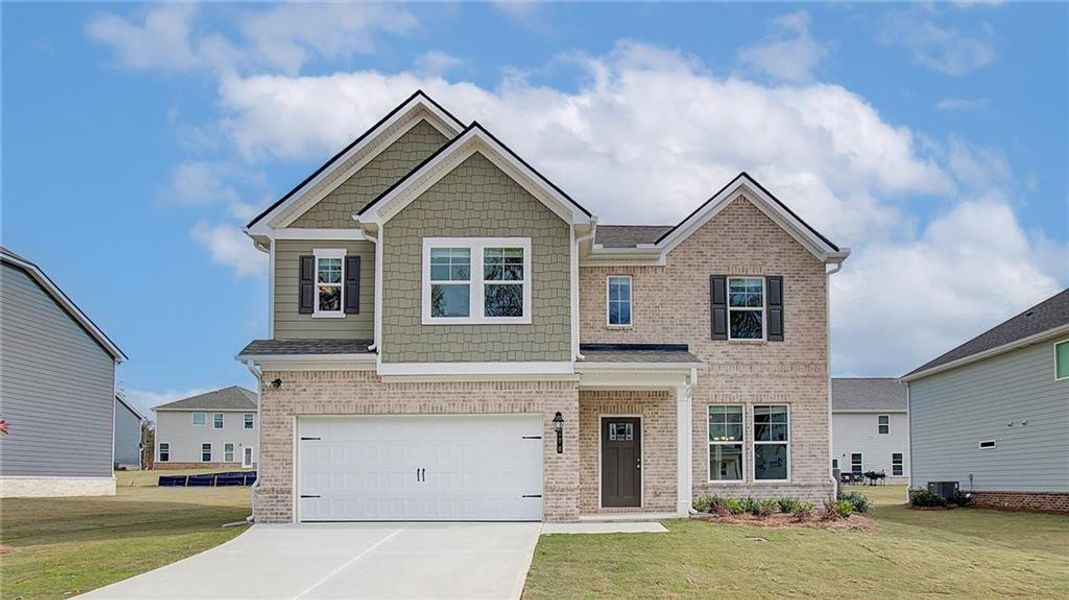 New construction Single-Family house 3055 Greg Trail, Fayetteville, GA 30214 Radcliffe- photo