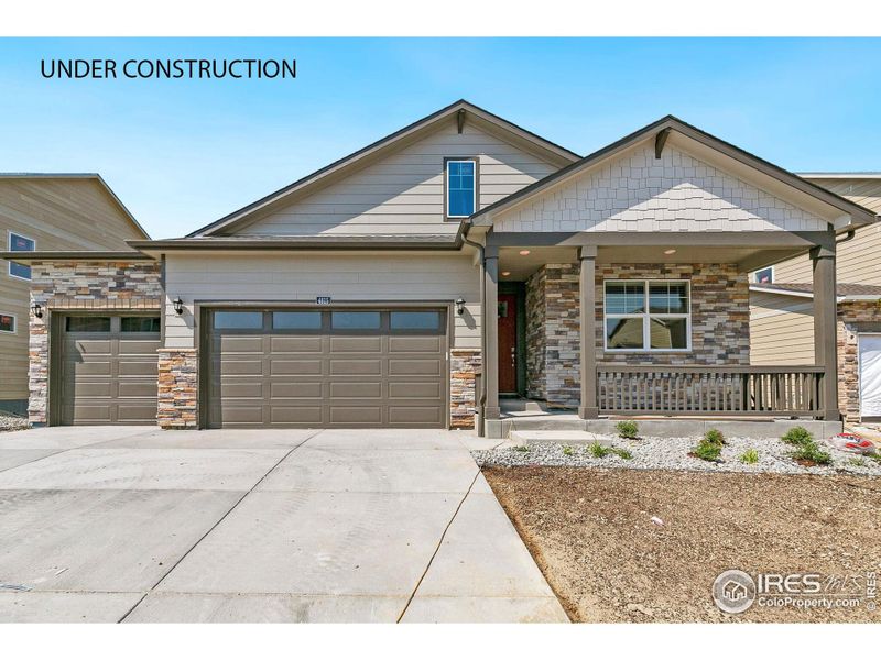 New construction Single-Family house 1856 Floating Leaf Dr, Fort Collins, CO 80528 CHATHAM- photo