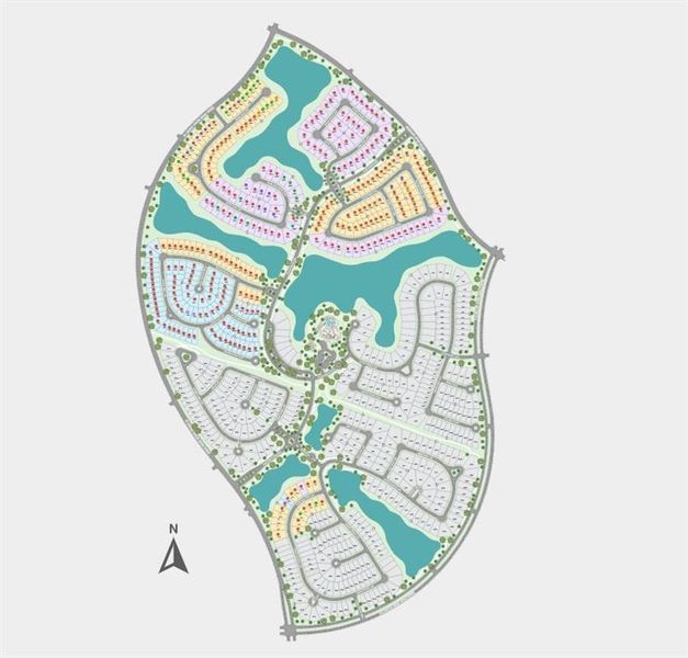 Bonterra at Cross Creek Ranch Sitemap