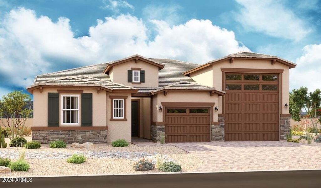 New construction Single-Family house 20223 W Hollyhock Street, Buckeye, AZ 85396 - photo