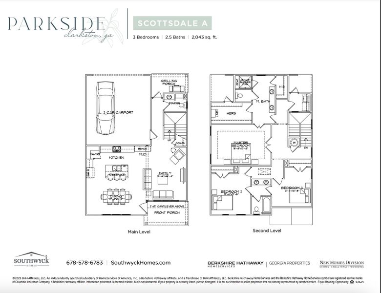 New construction Single-Family house Scottsdale A, 3811 East Avenue, Clarkston, GA 30021 - photo