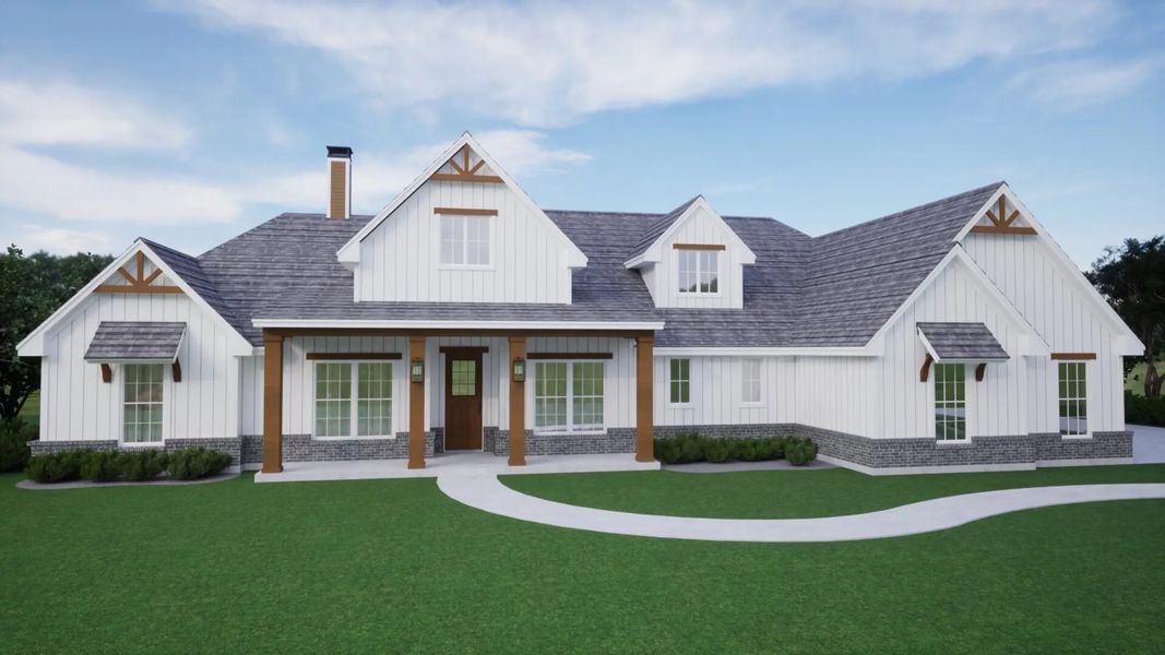 New construction Single-Family house Houston, 112 Rocky Top Ranch, Reno, TX 76082 - photo