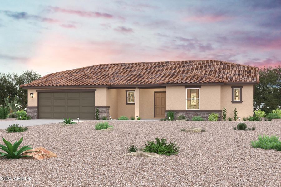 New construction Single-Family house 1435 E Verona Trail, Casa Grande, AZ 85122 - photo