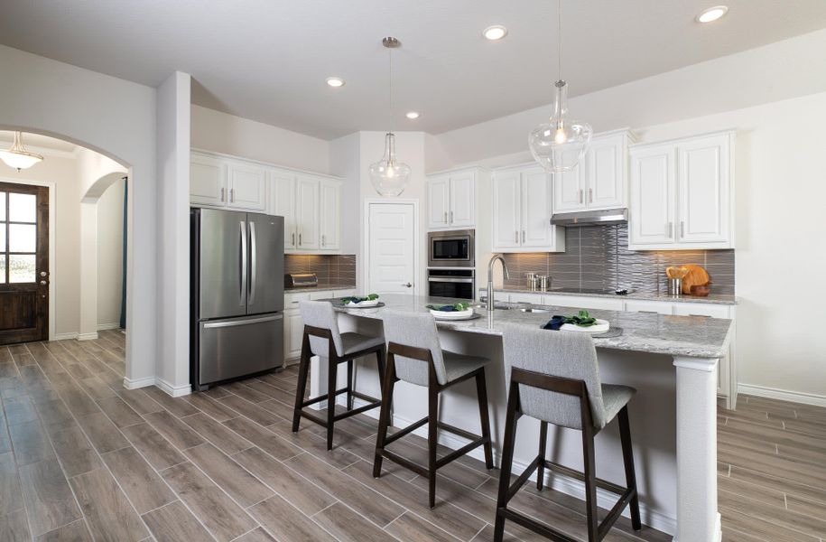 Kitchen | Concept 2267 at Lovers Landing in Forney, TX by Landsea Homes