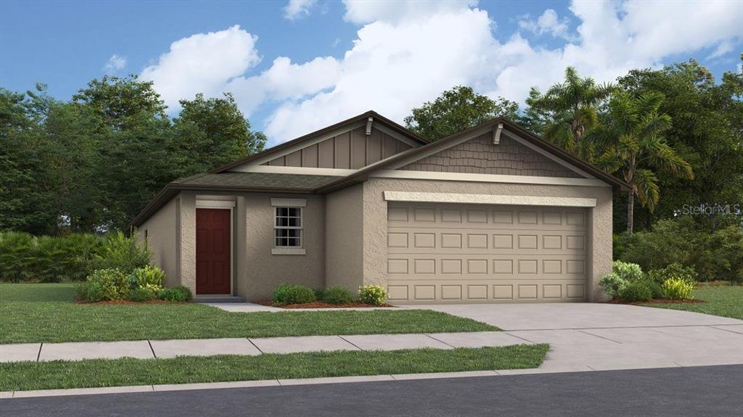 New construction Single-Family house 11629 Radiant Shore Loop, San Antonio, FL 33576 Annapolis- photo