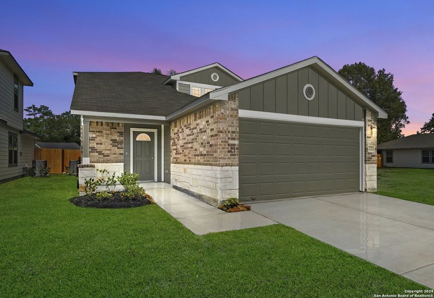 New construction Single-Family house 11127 Hollinger Circle, Converse, TX 78109 Telluride- photo