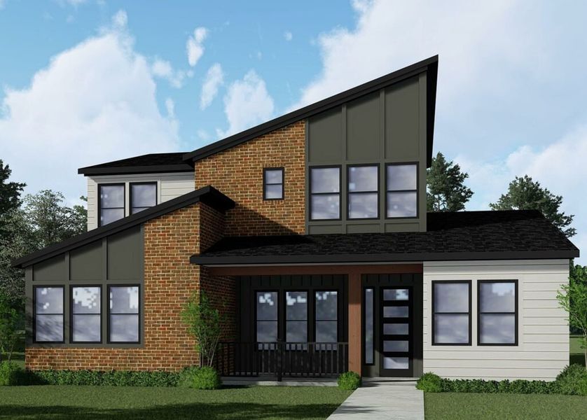 New construction Single-Family house Sparrow, Harlem Road, Richmond, TX 77406 - photo