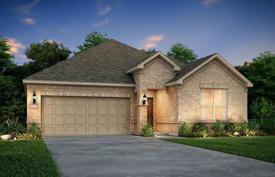 NEW CONSTRUCTION: Beautiful one-story home available at Anna Town Square.
