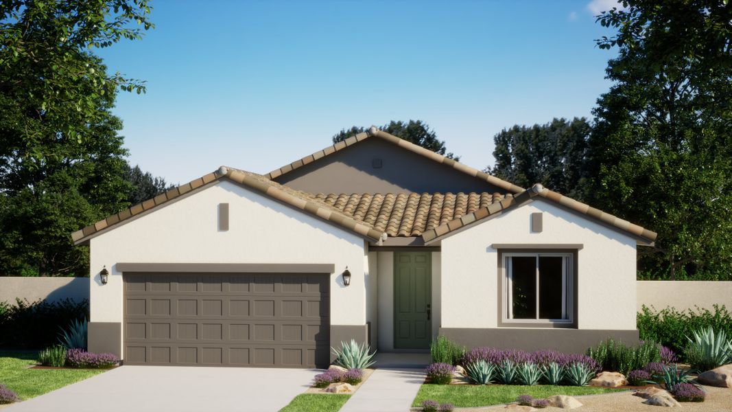 Spanish Elevation | Falcon | Wildera – Valley Series | New Homes in San Tan Valley, AZ | Landsea Homes