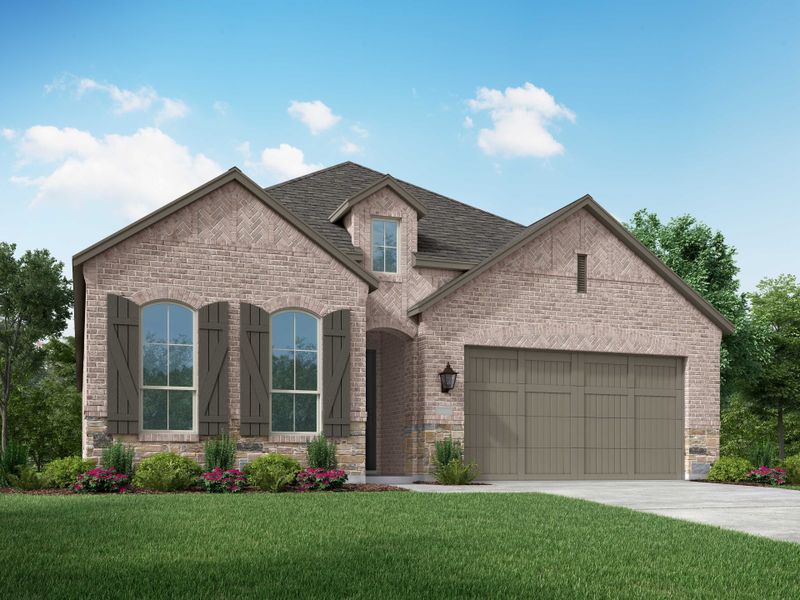New construction Single-Family house Newport Plan, 111 Mineral River Loop, Kyle, TX 78640 - photo