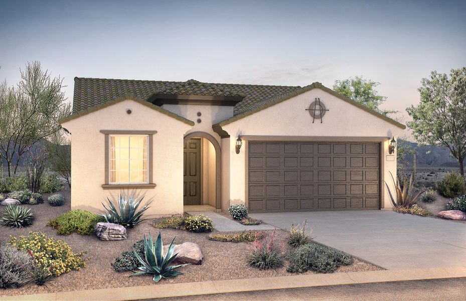New construction Single-Family house Traverse, 26285 West Morrow Drive, Buckeye, AZ 85396 - photo