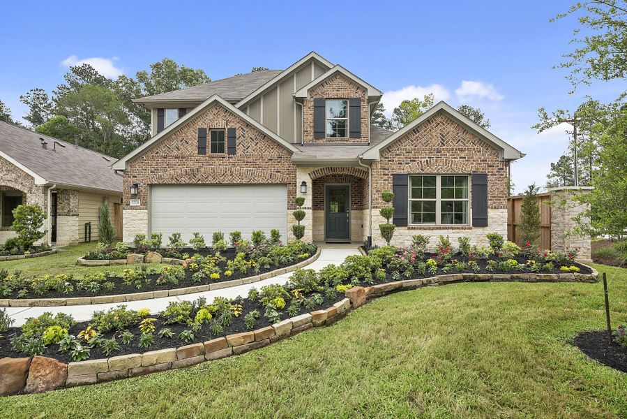 New construction Single-Family house Barbosa - Smart Series, 9912 Cavelier Canyon Court, Montgomery, TX 77316 - photo