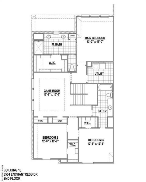 2nd Level Floor Plan