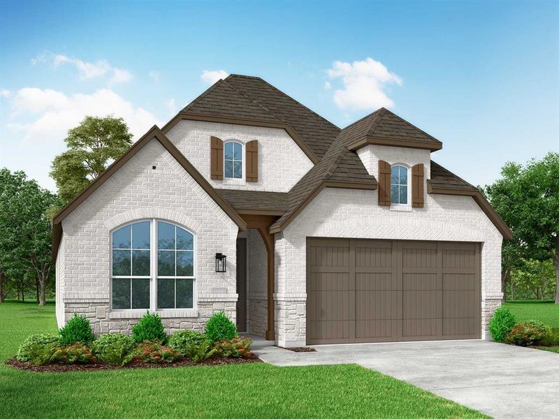 New construction Single-Family house 112 Timber Glen Ln, Georgetown, TX 78628 Rover Plan- photo