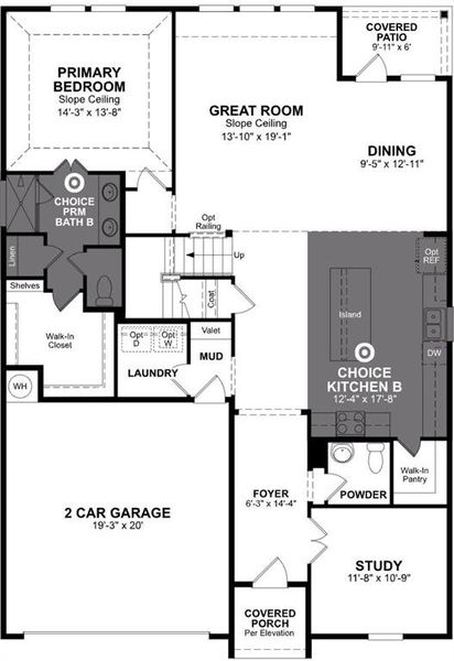 Beazer Homes Whitewing Trails Cascade plan