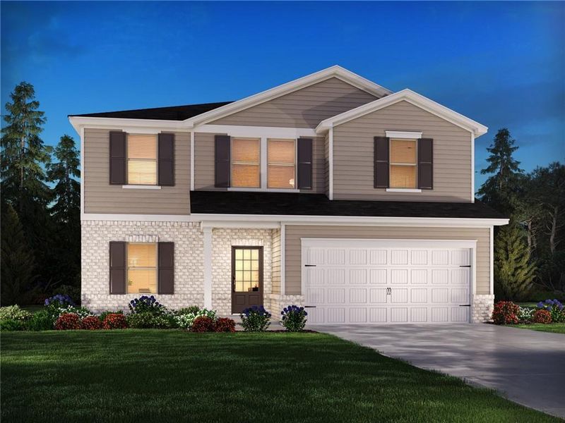 New construction Single-Family house 146 Westerly Station, Pendergrass, GA 30567 Brentwood- photo