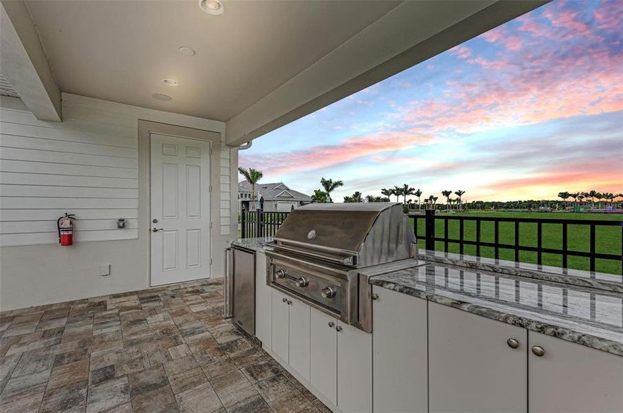 Clubhouse Outdoor kitchen