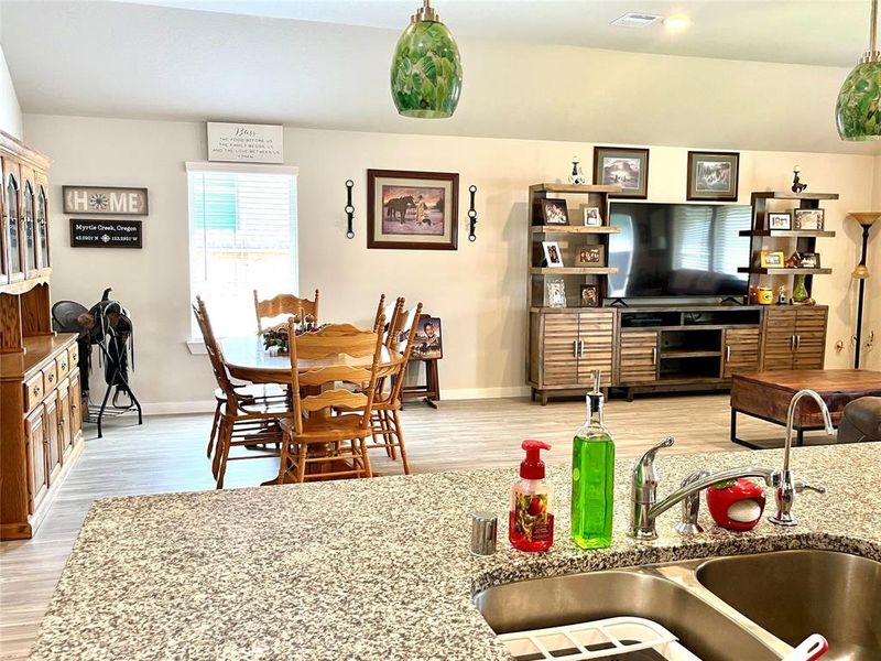 Kitchen and Dining Area