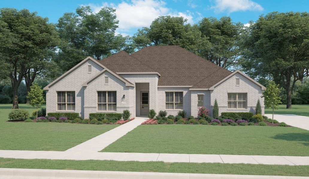 New construction Single-Family house Halsted, 120 Rancher Trail, Waxahachie, TX 75165 - photo