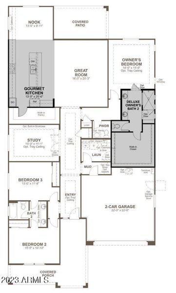 Lot 132 Cassandra Floorplan Revised
