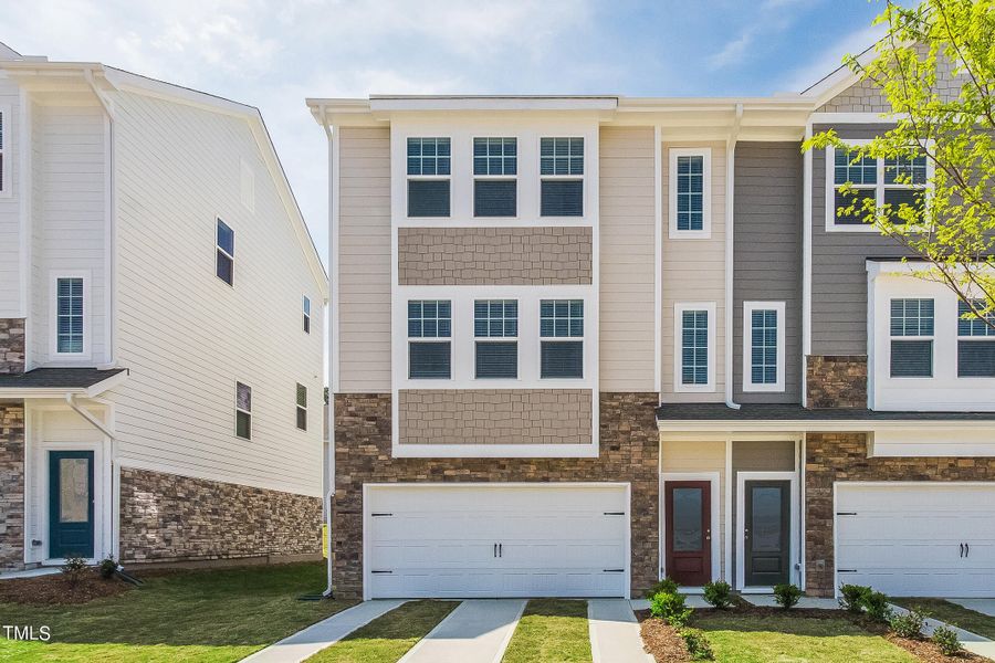 New construction Townhouse house 6904 Woodland Stream Place, Raleigh, NC 27616 - photo