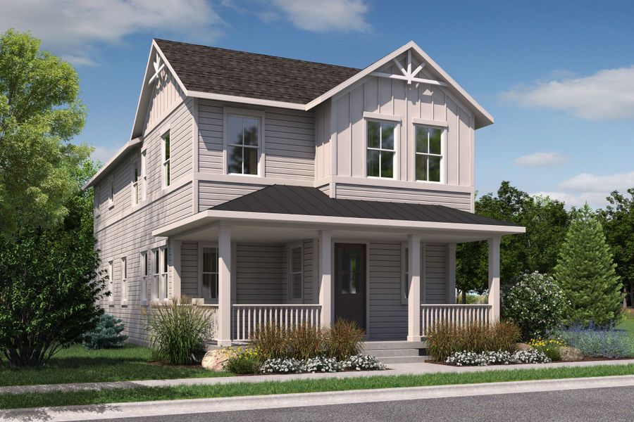 New construction Single-Family house 4640 - The McStain Park Place Collection, 2980 East 102nd Place, Thornton, CO 80229 - photo