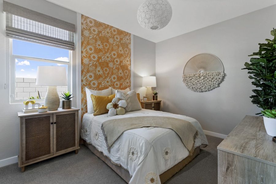 Bedroom 3 | Sunrise Peak Series | New homes in Surprise, AZ | Landsea Homes