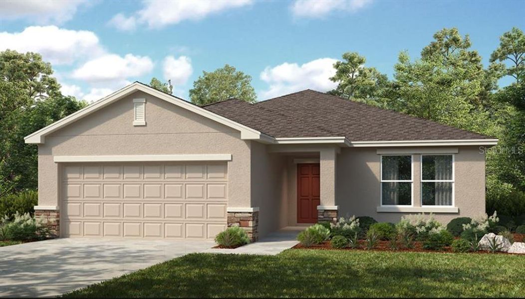 New construction Single-Family house 1389 Levy Bend Drive, Kissimmee, FL 34744 Ambrosia- photo