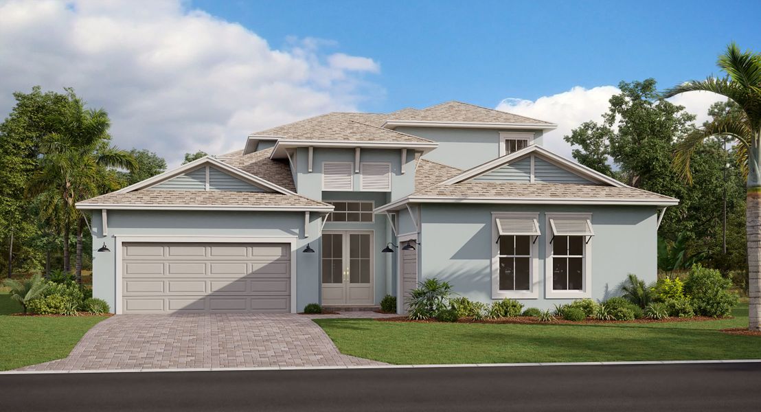 New construction Single-Family house Heron 1, 31219 Mirada Boulevard, San Antonio, FL 33576 - photo