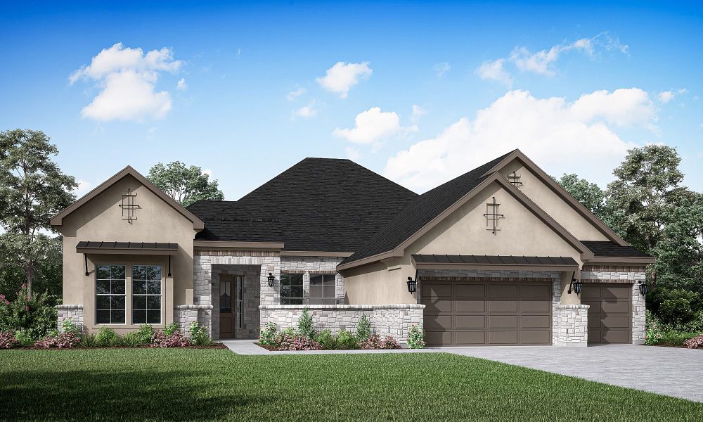 New construction Single-Family house Perugia, 15678 Audubon Park Drive, Magnolia, TX 77354 - photo