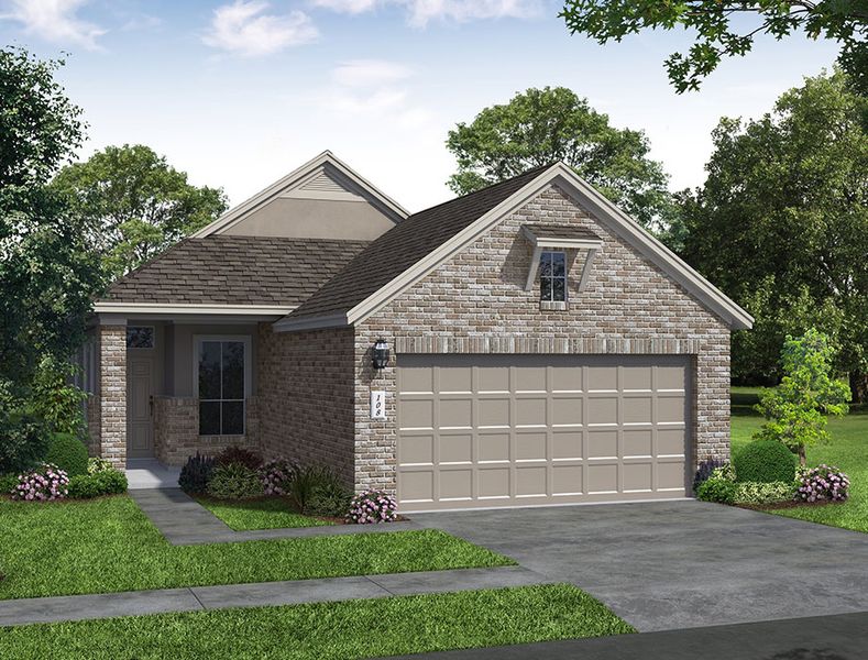 New construction Single-Family house The Camden, 15430 Islandview Lane, Houston, TX 77047 - photo