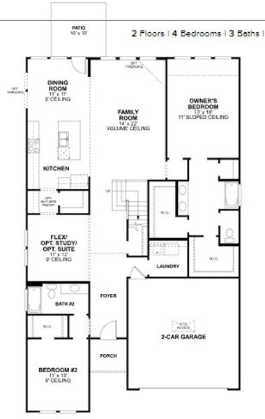 New construction Single-Family house 1426 Crocus Court, Prosper, TX 75078 Addison - Reserve Series- photo