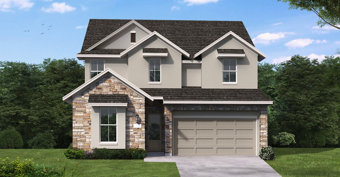New construction Single-Family house Coldspring (2706-CS-35), 120 Diamondback Drive, Georgetown, TX 78628 - photo
