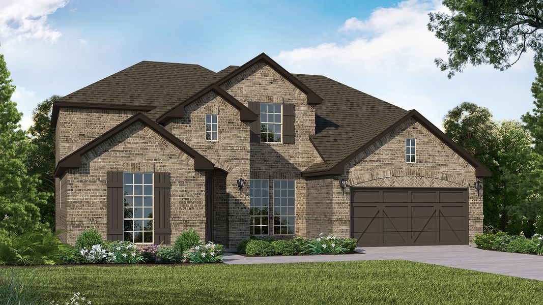 New construction Single-Family house Plan 1686, 121 Shoreview Drive, Rhome, TX 76078 - photo