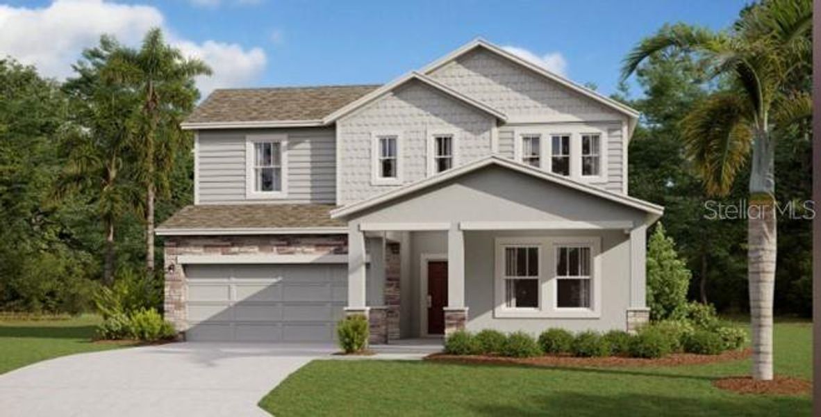 New construction Single-Family house 2527 Runners Circle, Clermont, FL 34714 Weston- photo