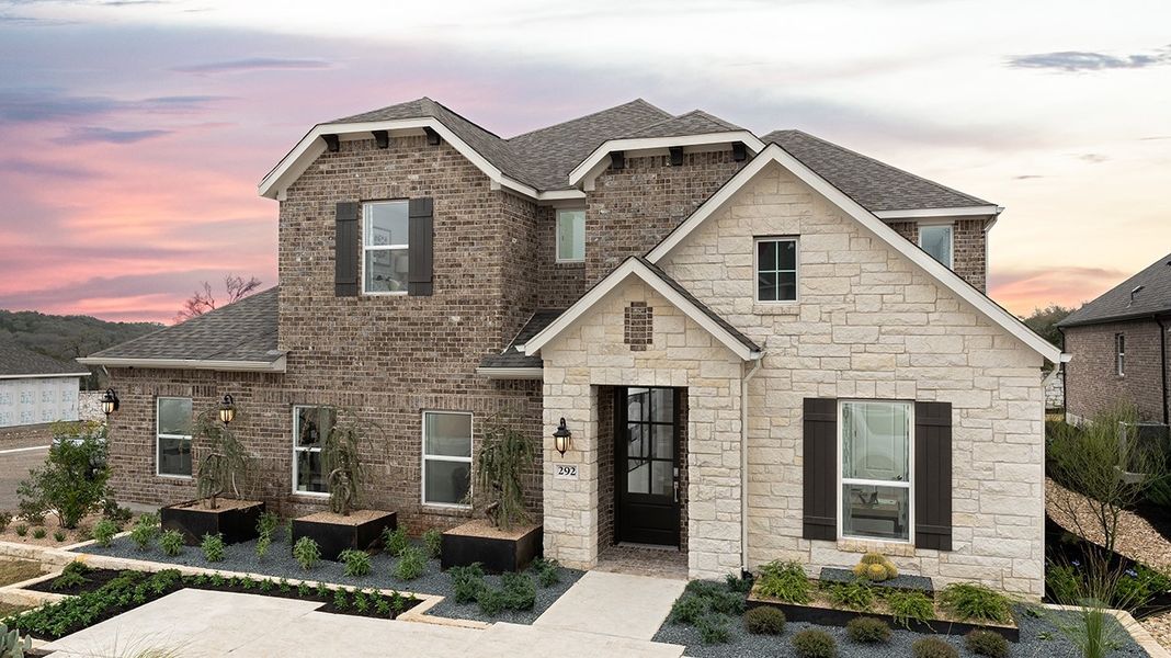 New construction Single-Family house Bordeaux, 292 Milam Creek Drive, Kyle, TX 78640 - photo