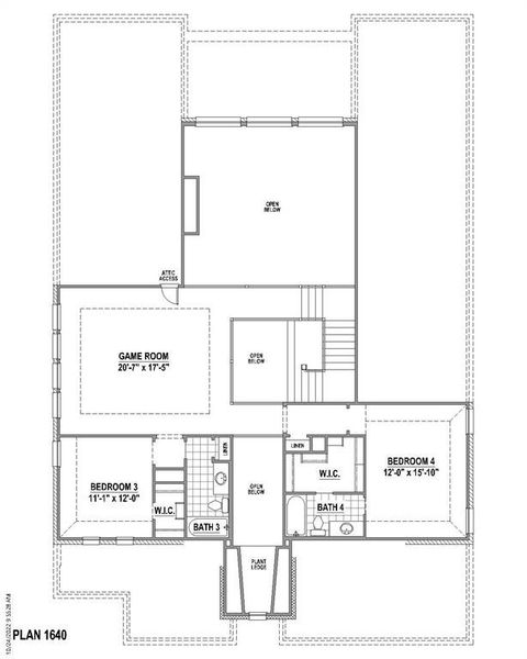 2nd Level Floor plan